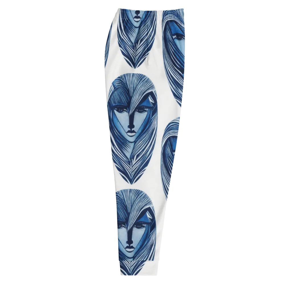 Indigo Visage on Men's Joggers — Right