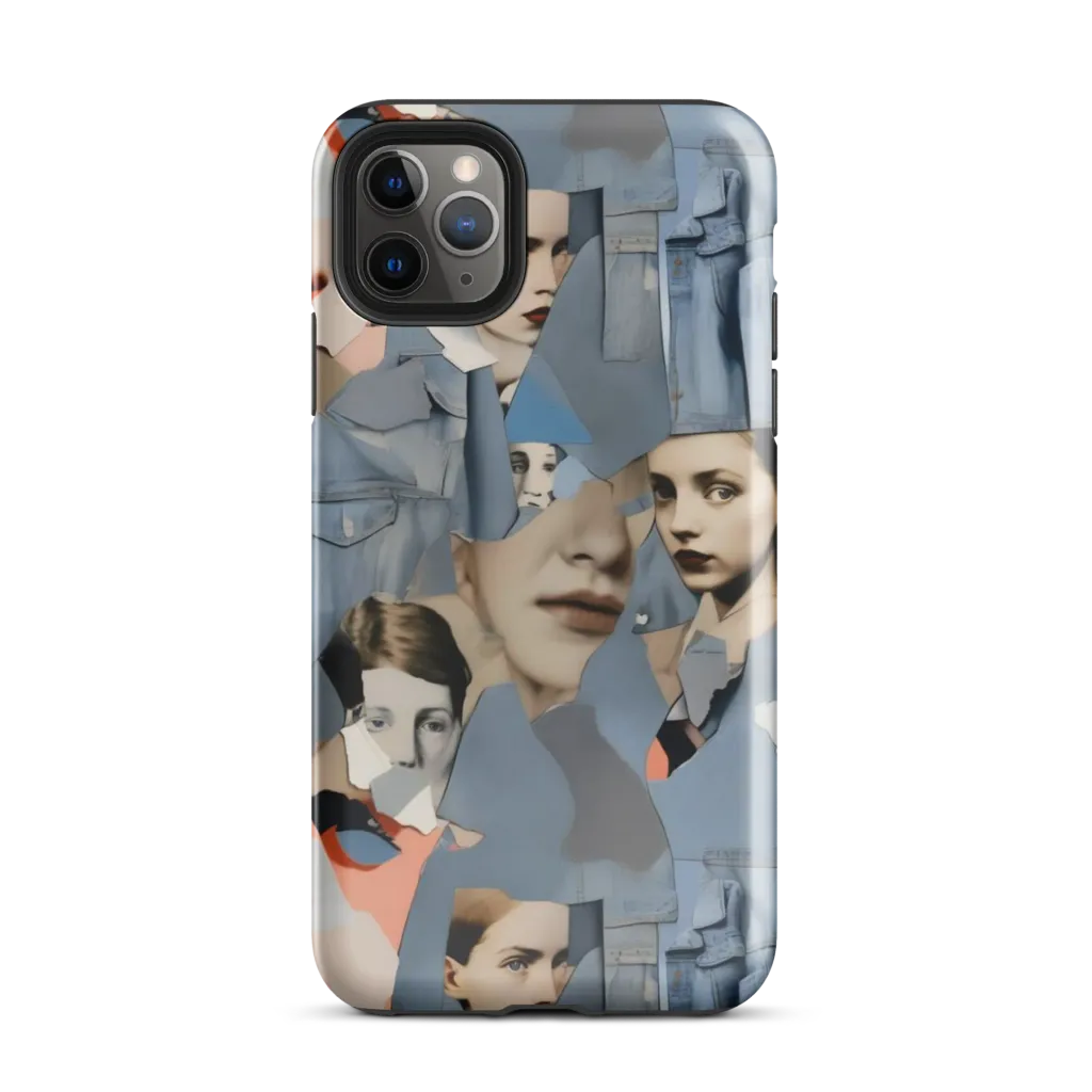 Blue Jean Mirage on Tough Case for iPhone® — Front
