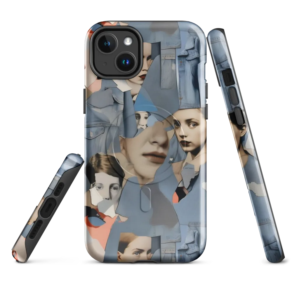 Blue Jean Mirage on MagSafe Tough Case for iPhone® — Front
