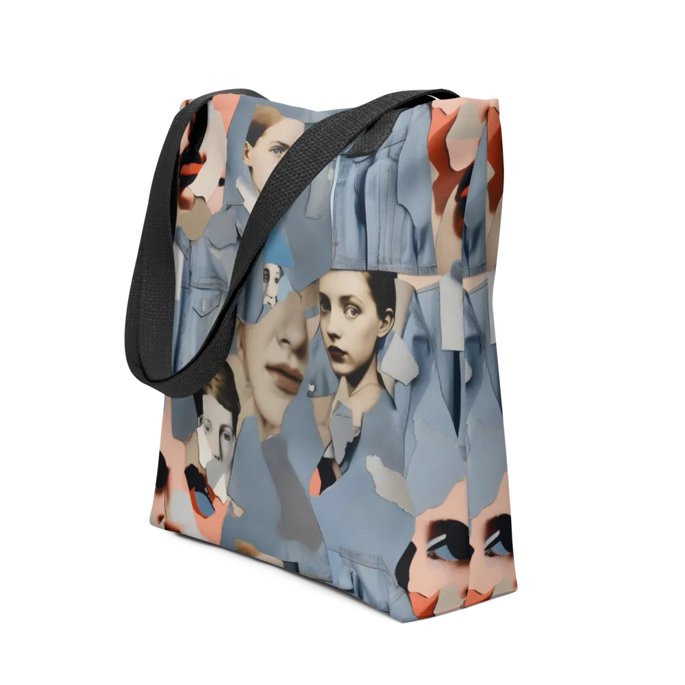 Blue Jean Mirage on Tote Bag — Front