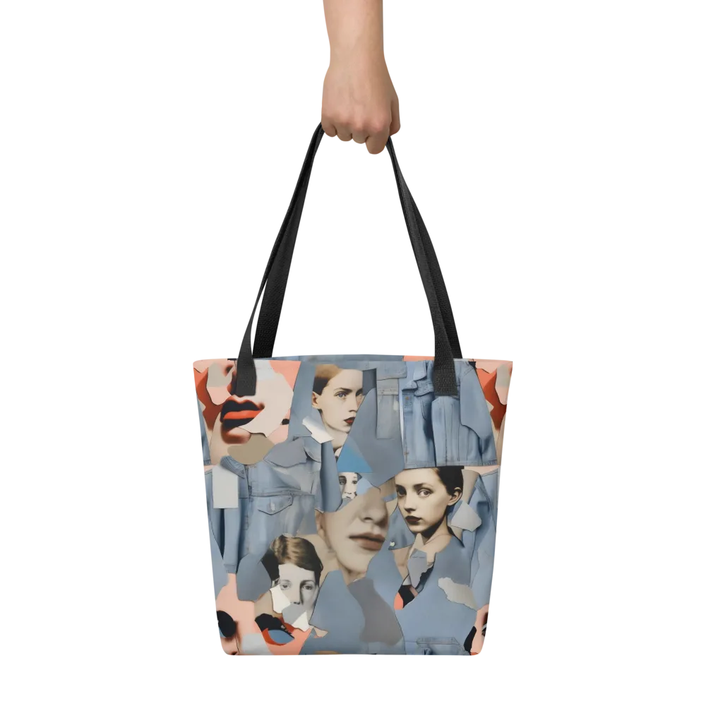 Blue Jean Mirage on Tote Bag — Front