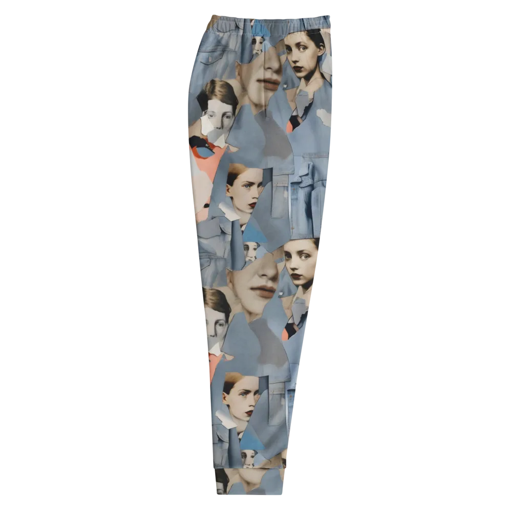 Blue Jean Mirage on Men's Joggers — Right