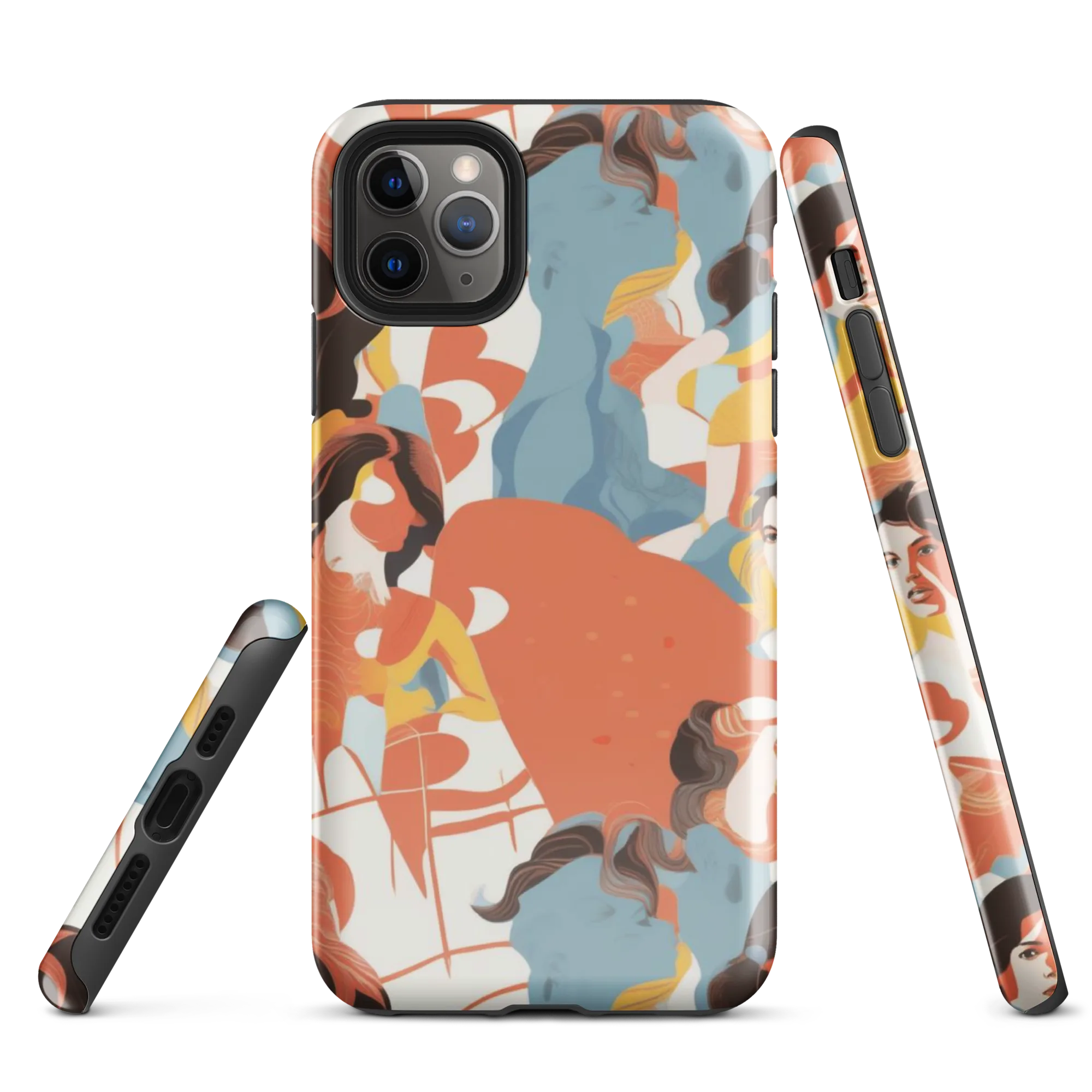 Coral Cabaret on Tough Case for iPhone® — Front