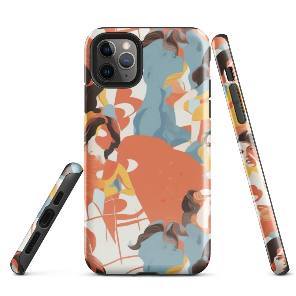 Coral Cabaret on Tough Case for iPhone® — Front