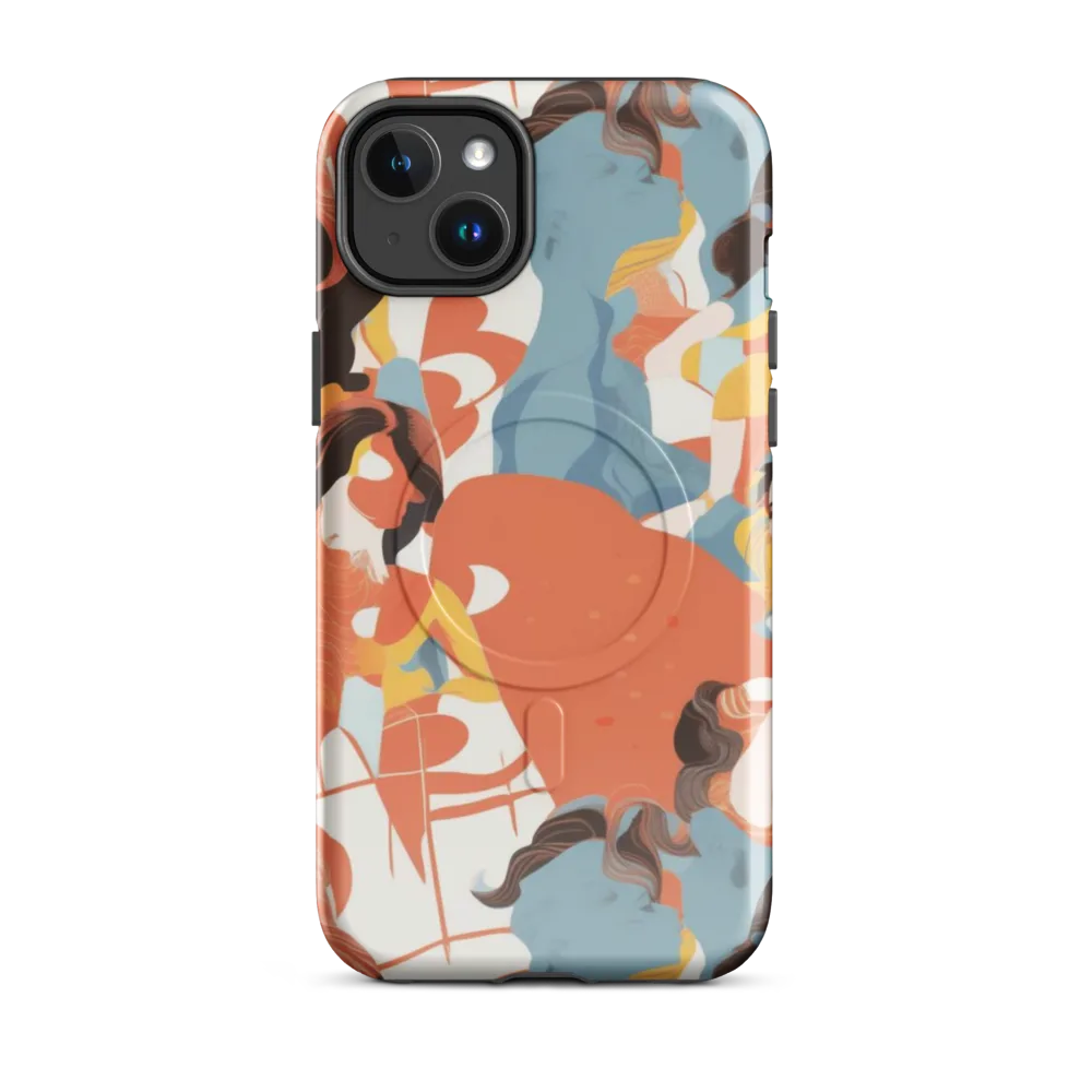 Coral Cabaret on MagSafe Tough Case for iPhone® — Front