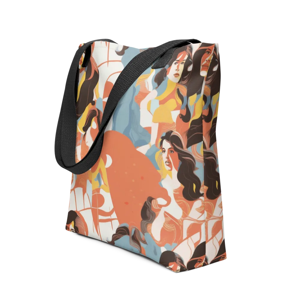 Coral Cabaret on Tote Bag — Front