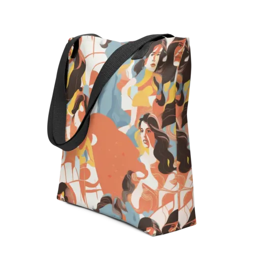 Coral Cabaret on a Tote Bag