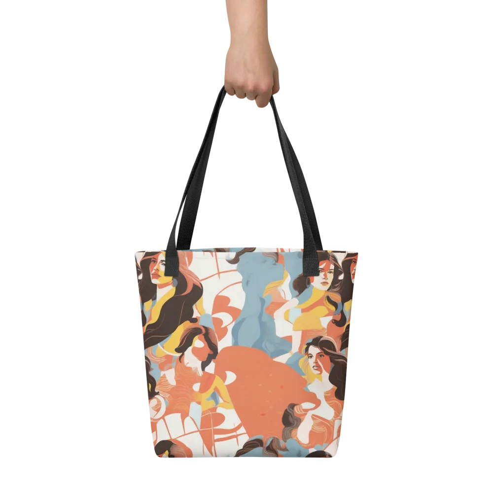 Coral Cabaret on Tote Bag — Front