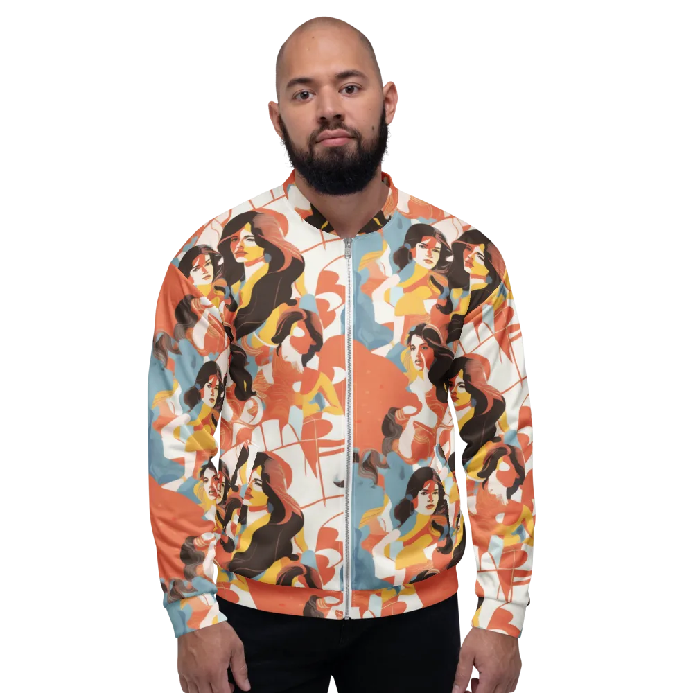 Coral Cabaret on Bomber Jacket — Front