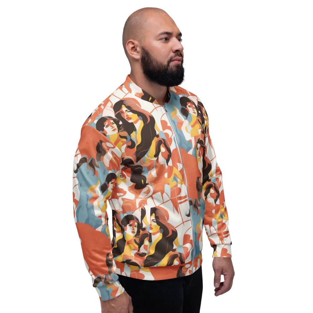 Coral Cabaret on Bomber Jacket — Right
