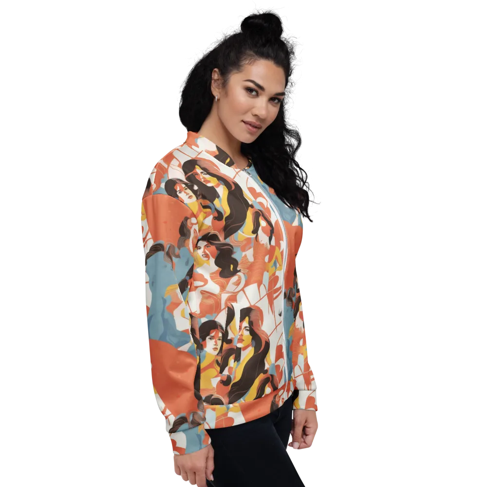 Coral Cabaret on Bomber Jacket — Right