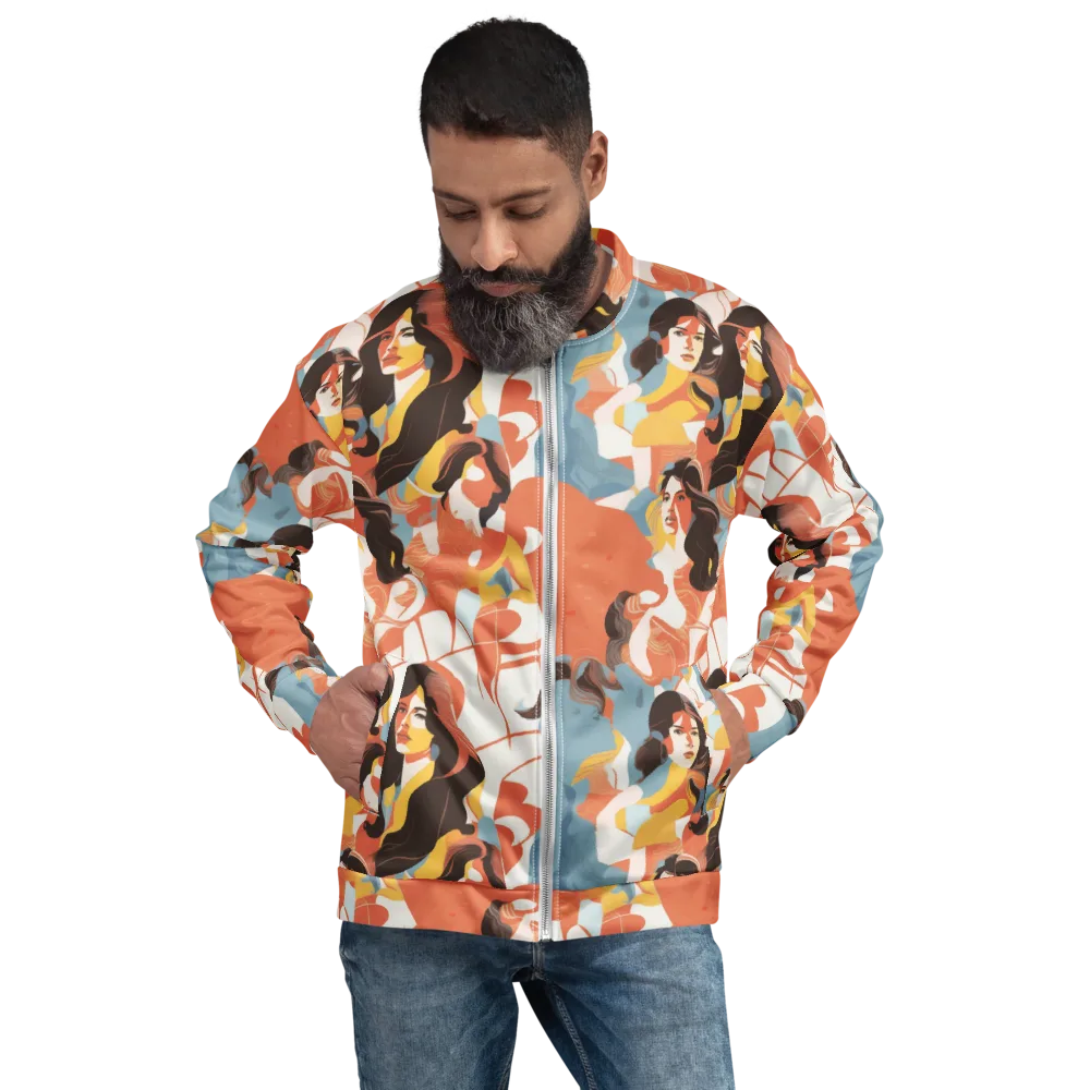 Coral Cabaret on Bomber Jacket — Front