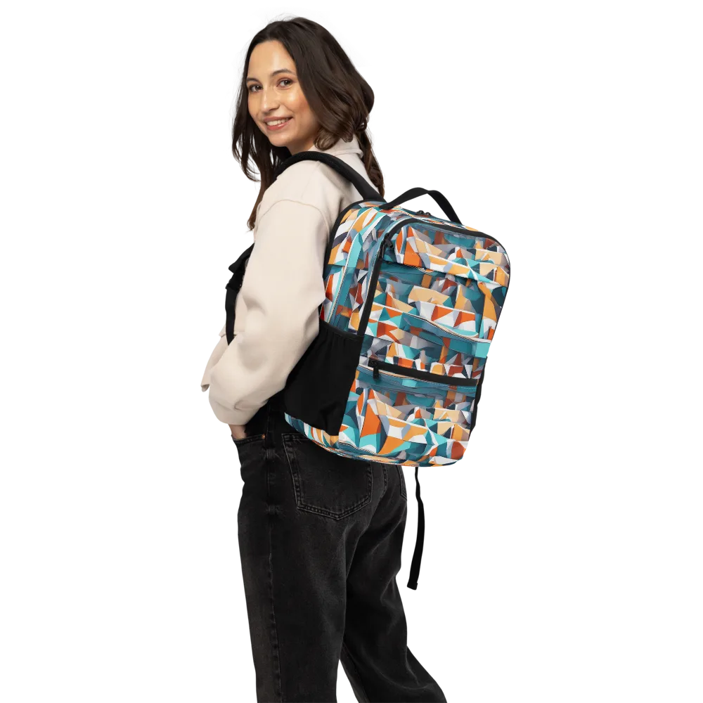 Folded Horizon on Utility Backpack — Back