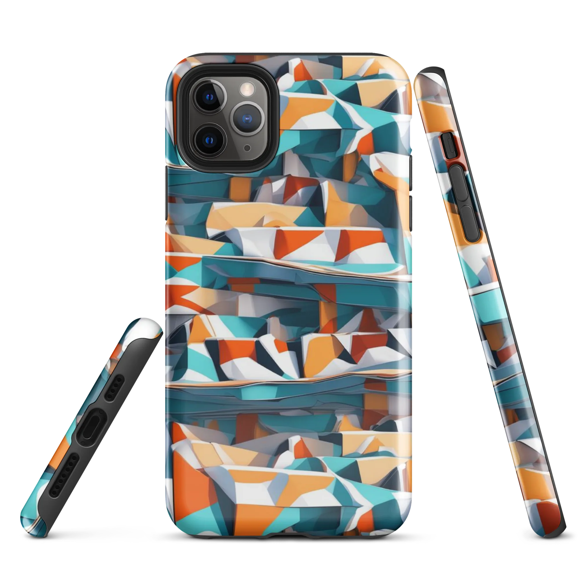 Folded Horizon on Tough Case for iPhone® — Front