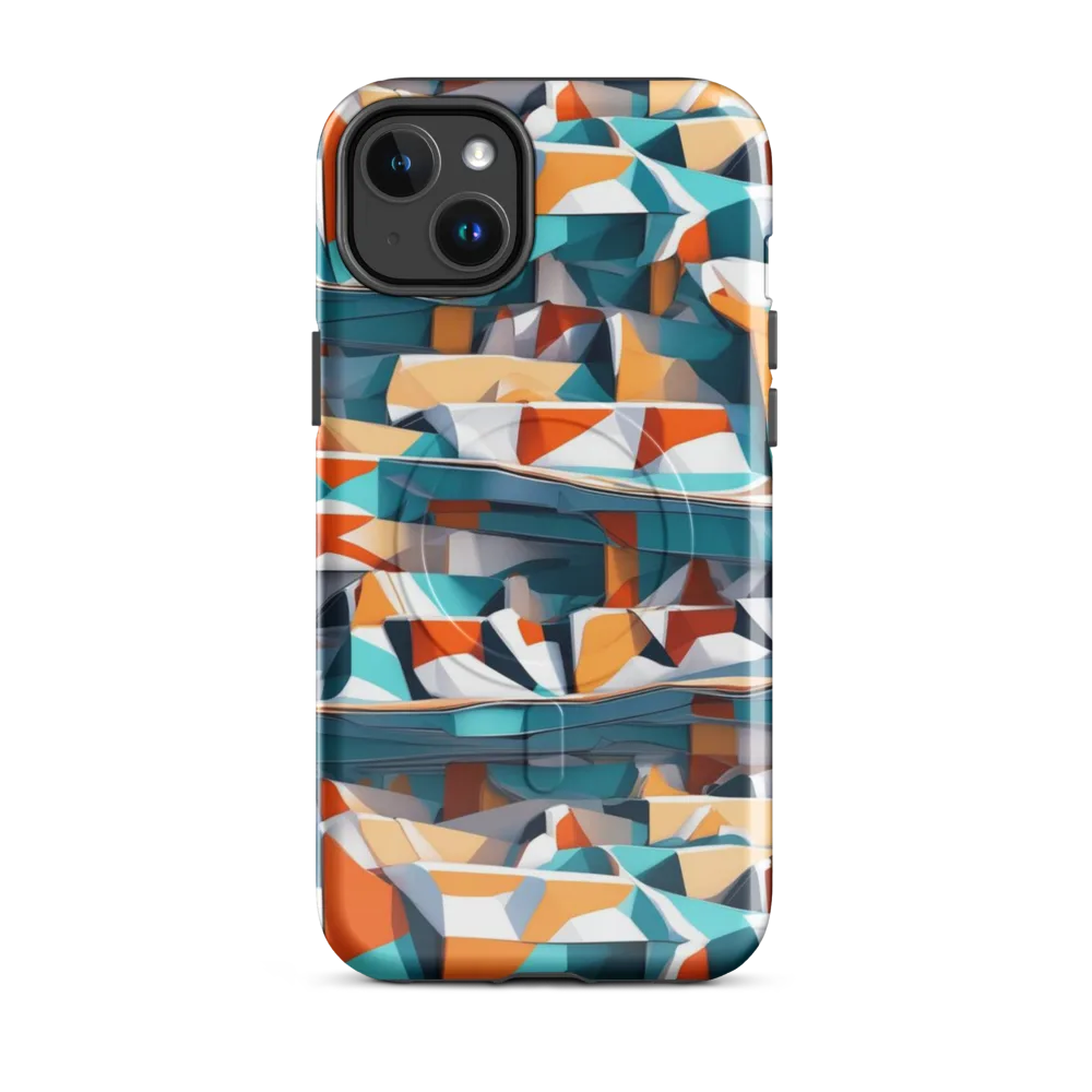 Folded Horizon on MagSafe Tough Case for iPhone® — Front