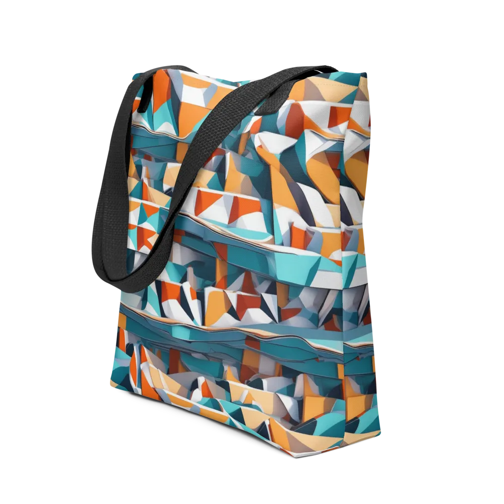 Folded Horizon on Tote Bag — Front