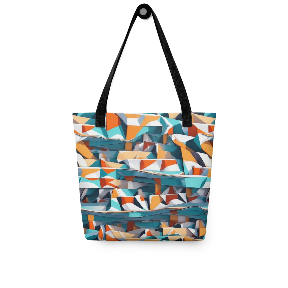 Folded Horizon on Tote Bag — Front