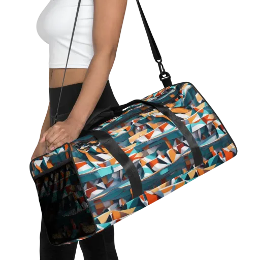 Folded Horizon on a Duffle Bag