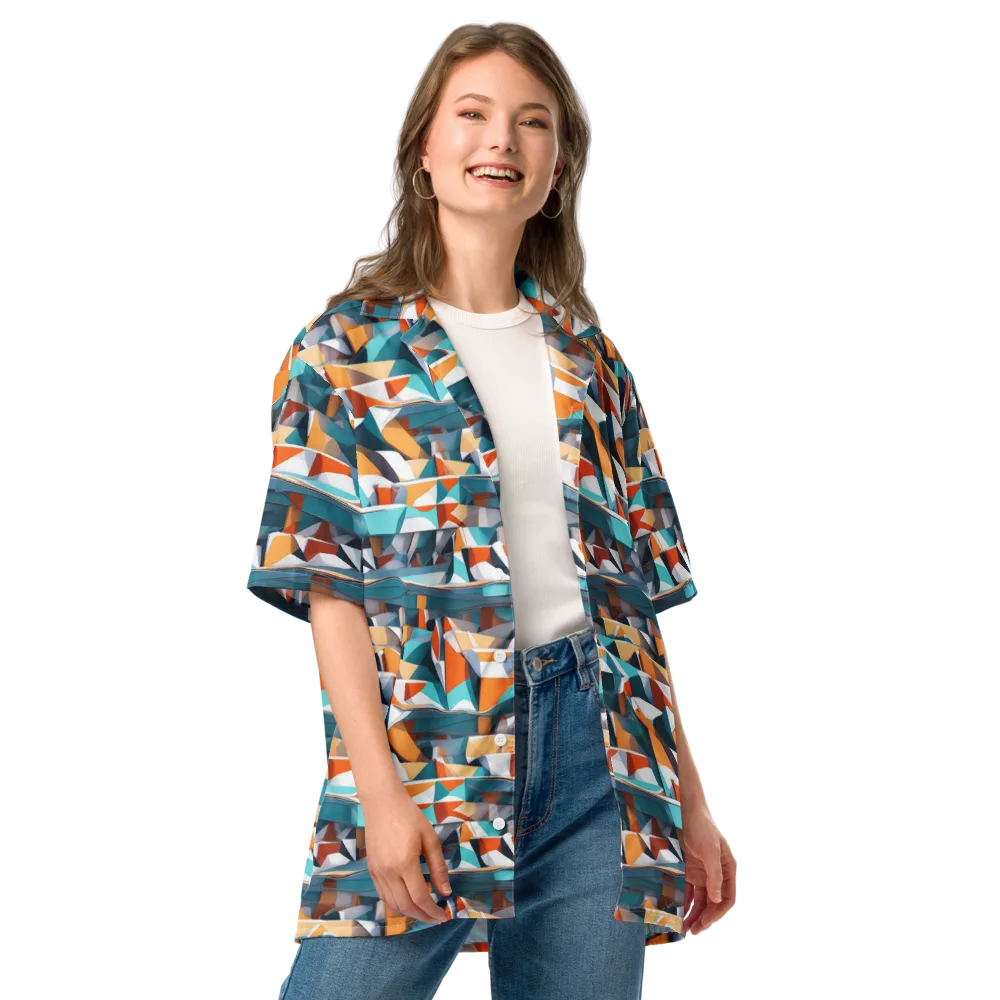 Folded Horizon on Button Shirt — Front
