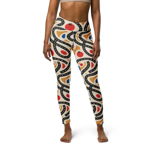 Roadside Harvest on a Yoga Leggings