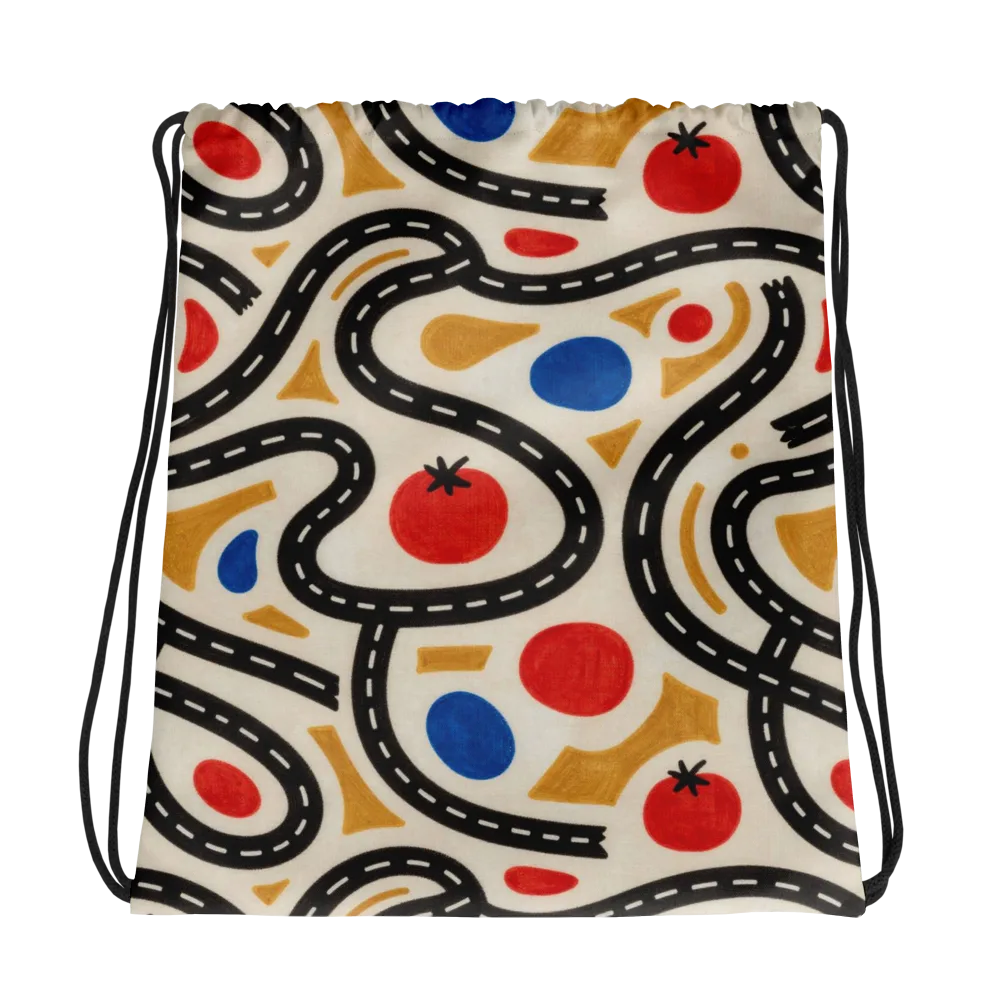 Roadside Harvest on Drawstring Bag — Photo