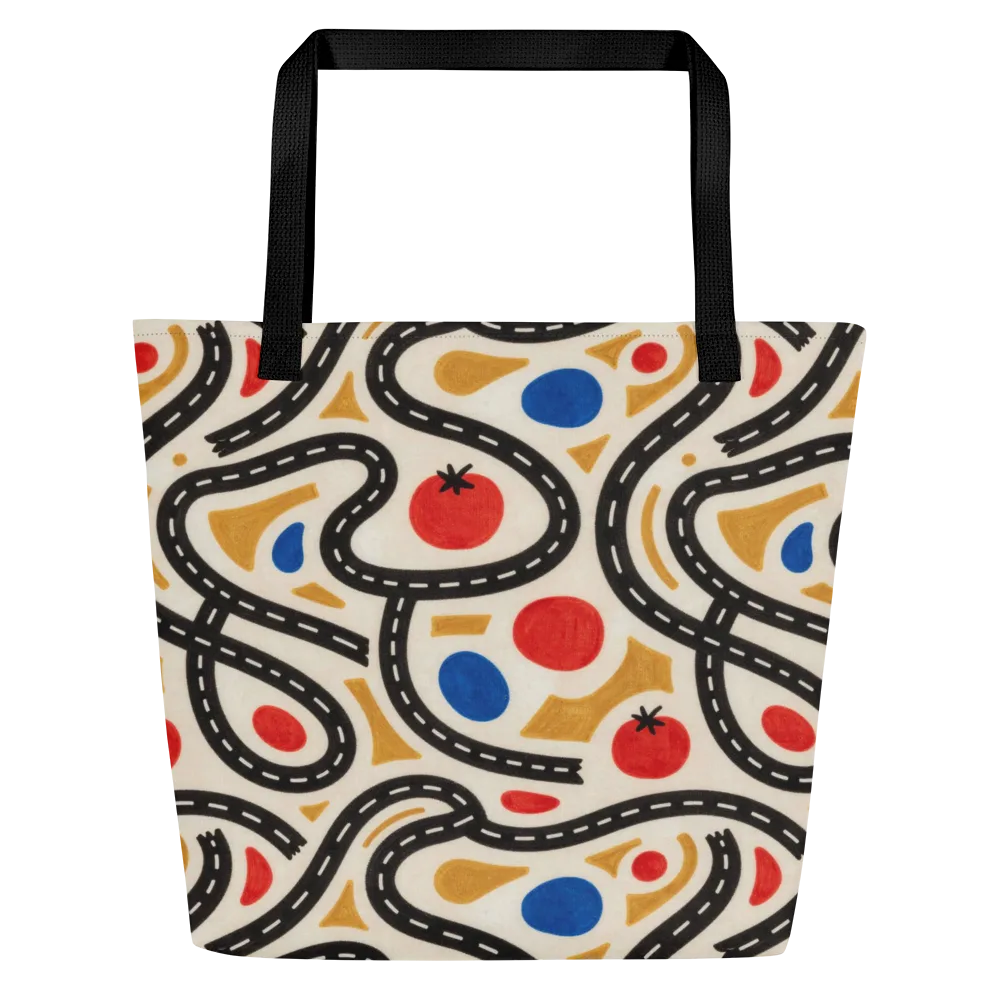 Roadside Harvest on Large Tote Bag W/ Pocket — Front