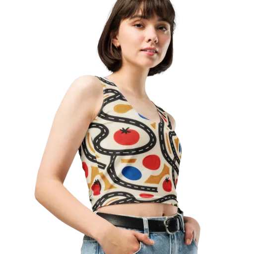 Roadside Harvest on a Crop Top