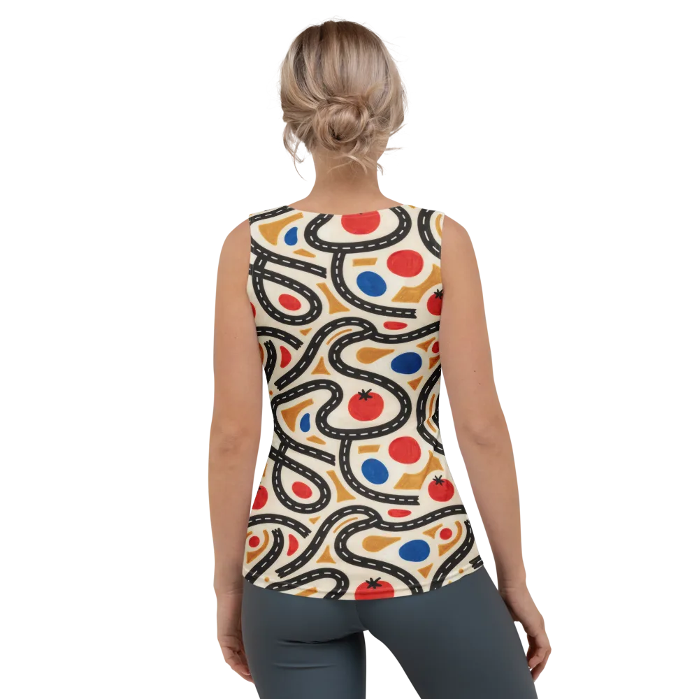 Roadside Harvest on Women's Tank Top — Back