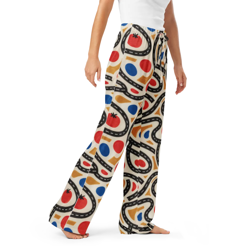 Roadside Harvest on Women's Pajama Pants — Right Front