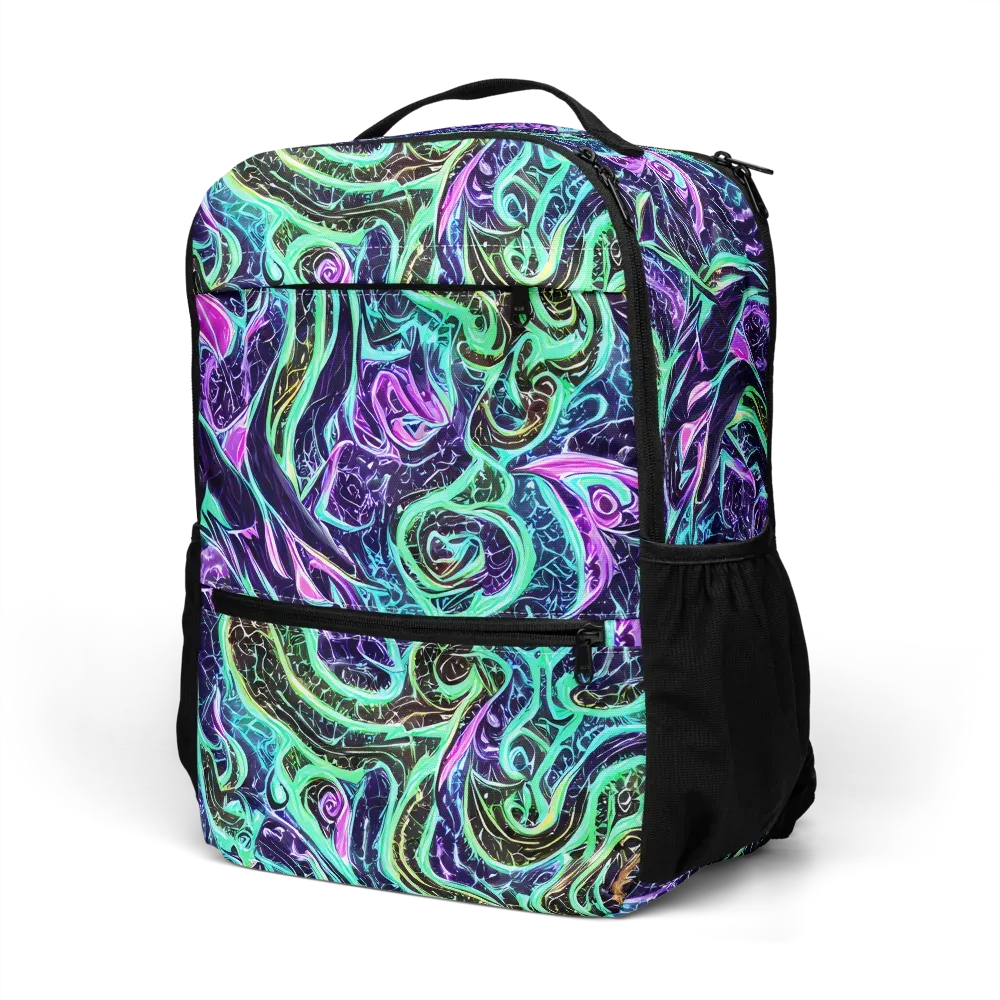 Minted Mayhem on Utility Backpack — Left Front