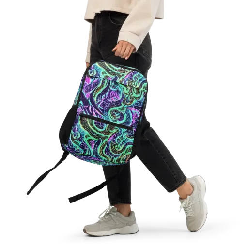 Minted Mayhem on a Utility Backpack
