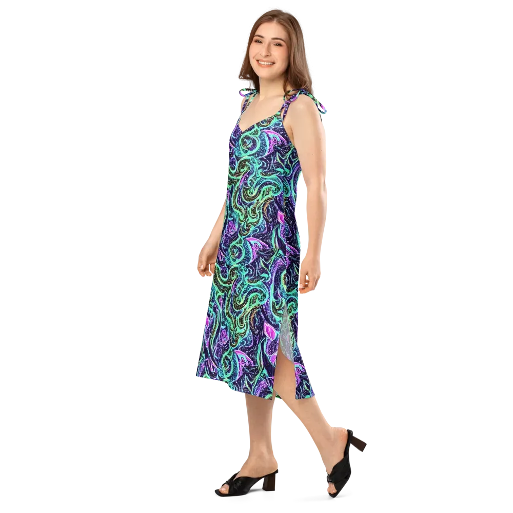 Minted Mayhem on Slip Dress — Left Front
