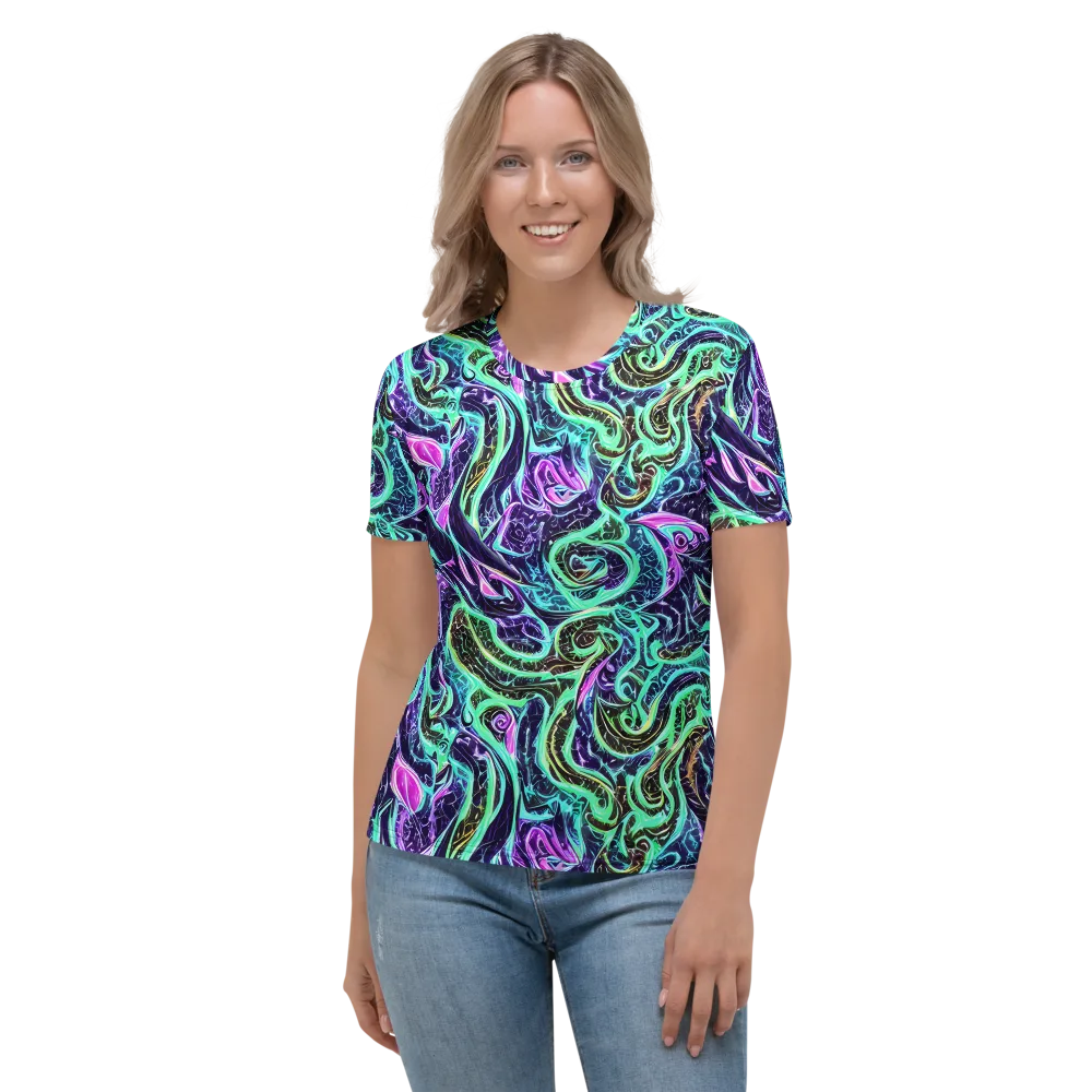 Minted Mayhem on Women's Crew Neck T-Shirt — Front