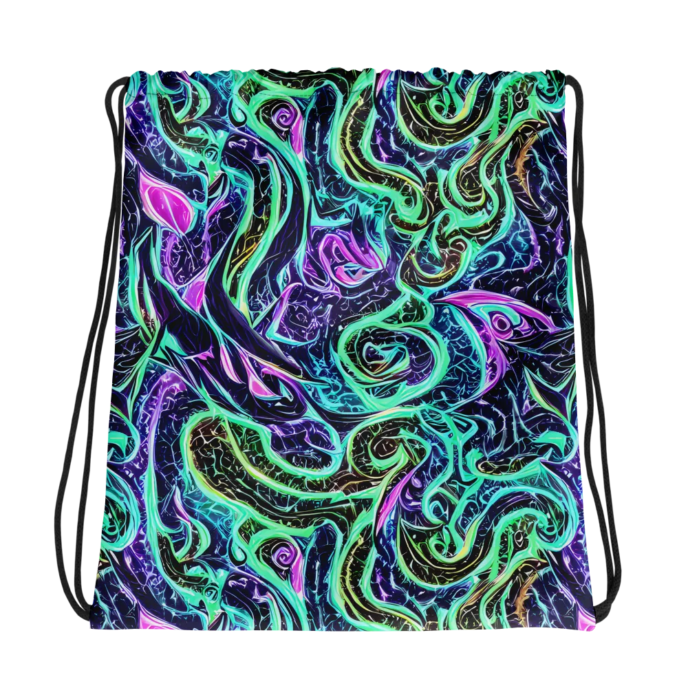 Minted Mayhem on Drawstring Bag — Photo