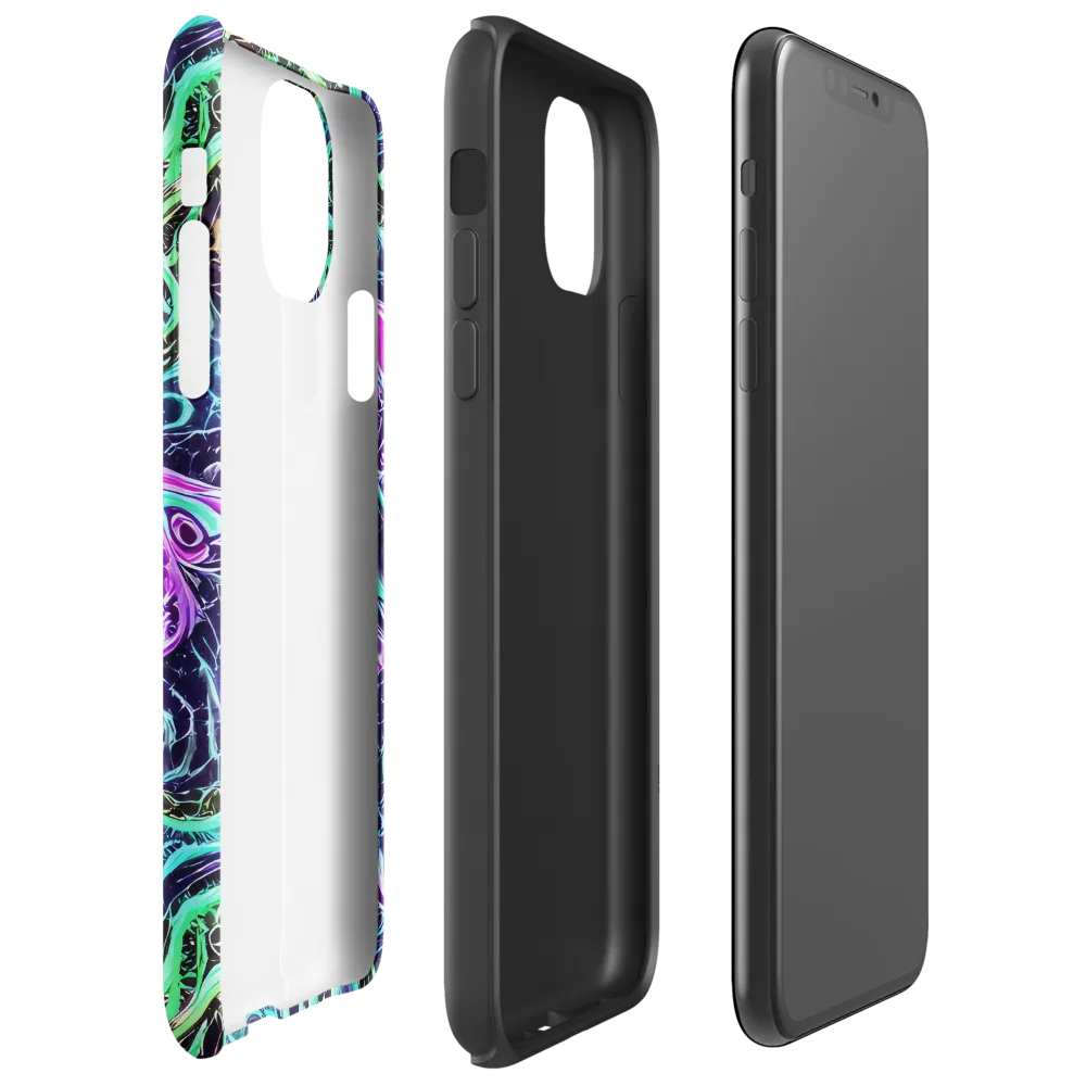 Minted Mayhem on Tough Case for iPhone® — Right