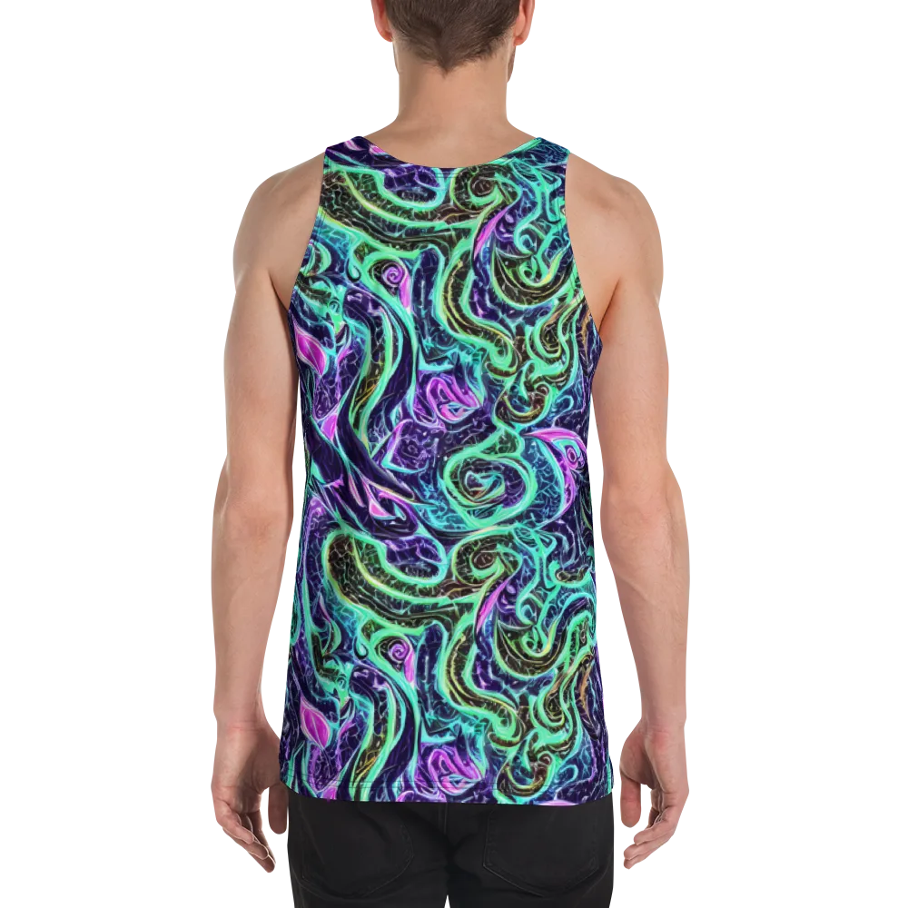 Minted Mayhem on Men's Tank Top — Back