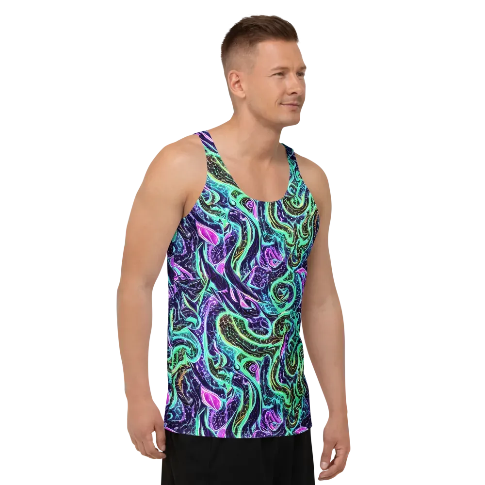 Minted Mayhem on Men's Tank Top — Right Front