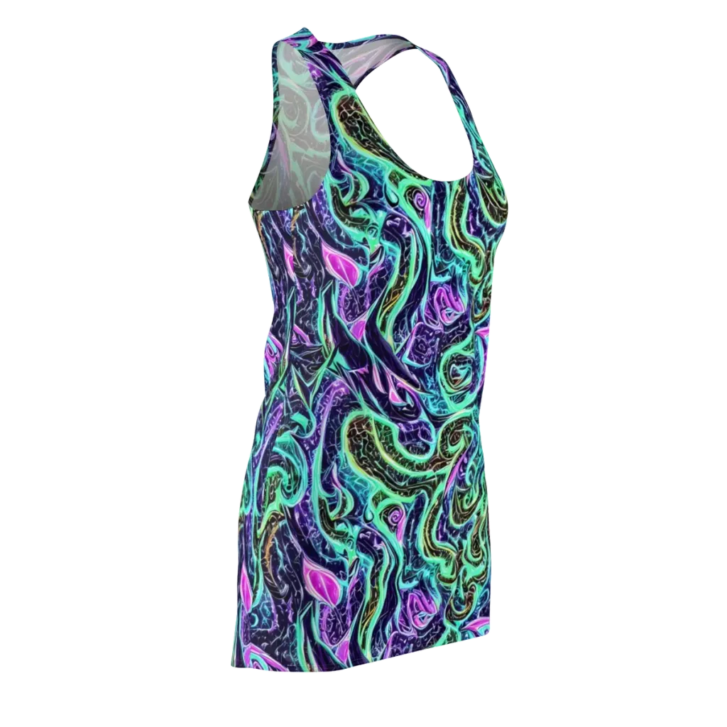 Minted Mayhem on Racerback Dress — Front Side
