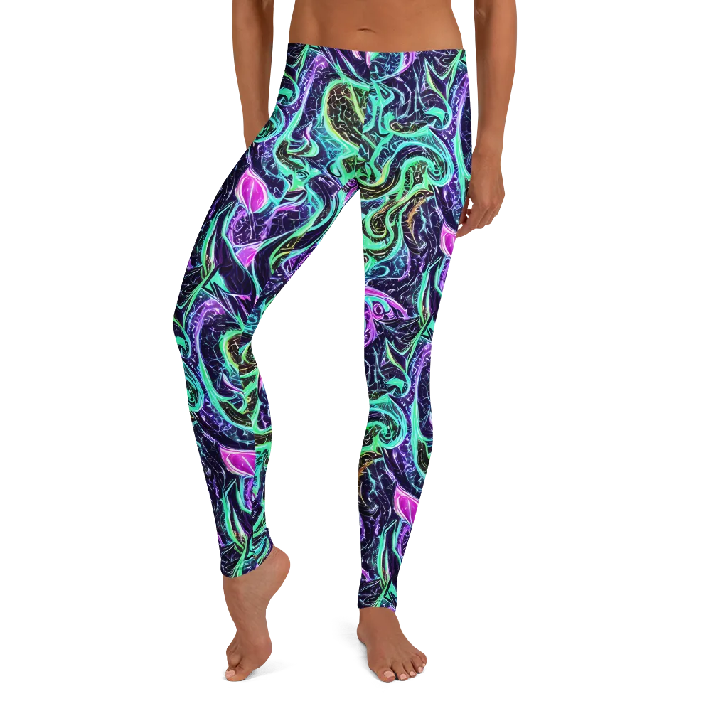 Minted Mayhem on Leggings — Front