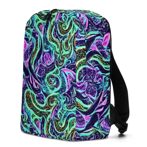 Minted Mayhem on a Minimalist Backpack