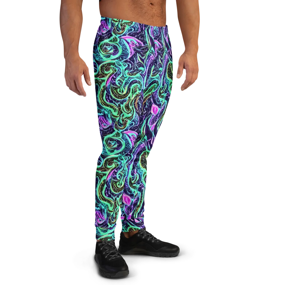 Minted Mayhem on Men's Joggers — Right