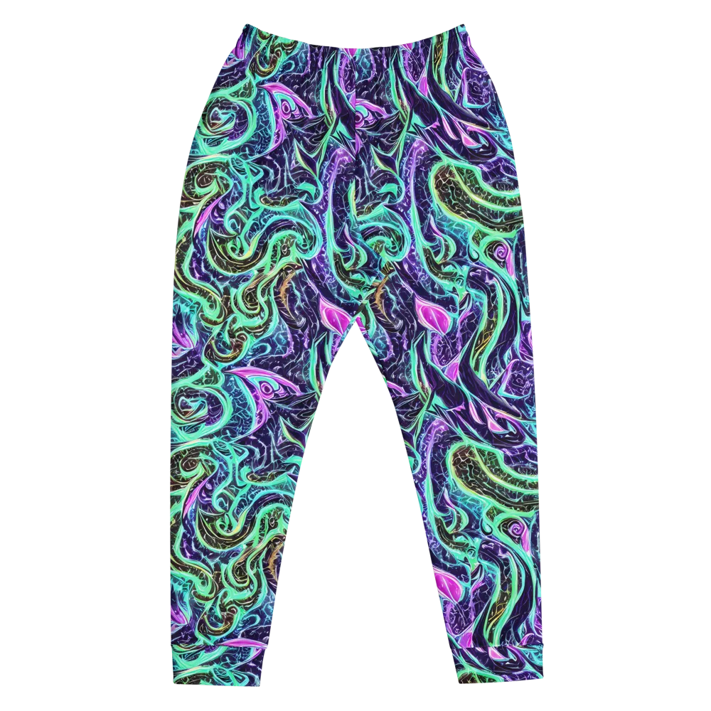 Minted Mayhem on Men's Joggers — Front