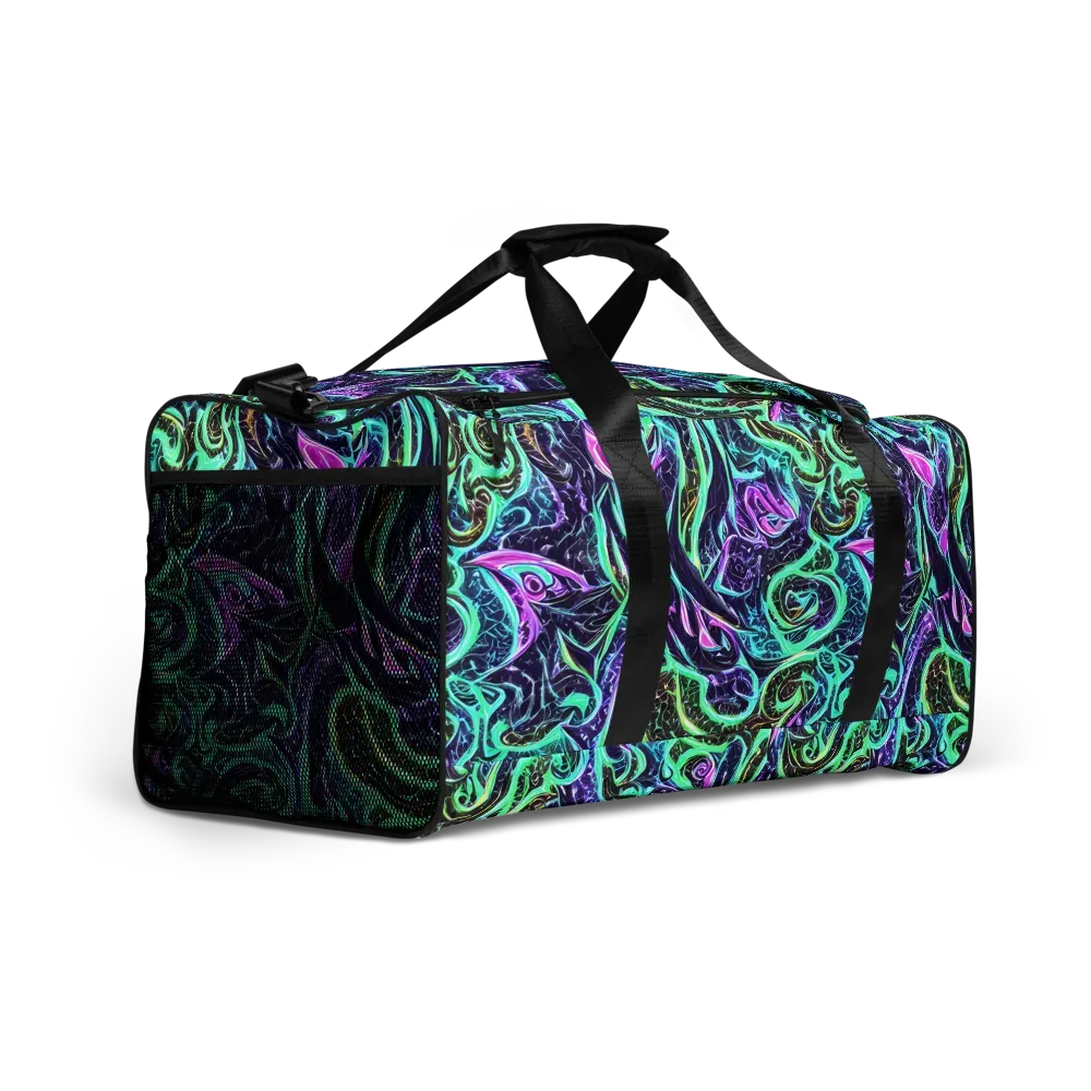 Minted Mayhem on Duffle Bag — Right Front
