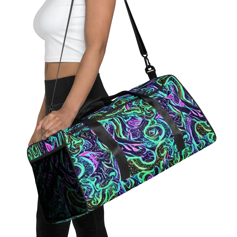 Minted Mayhem on Duffle Bag — Front