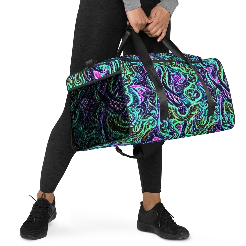 Minted Mayhem on Duffle Bag — Right Front
