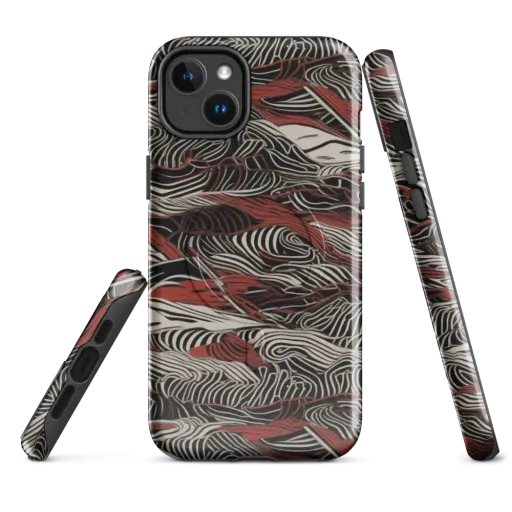 Zebra Riptide on a MagSafe Tough Case for iPhone®