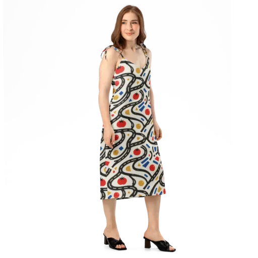 Traffic Jam on a Slip Dress
