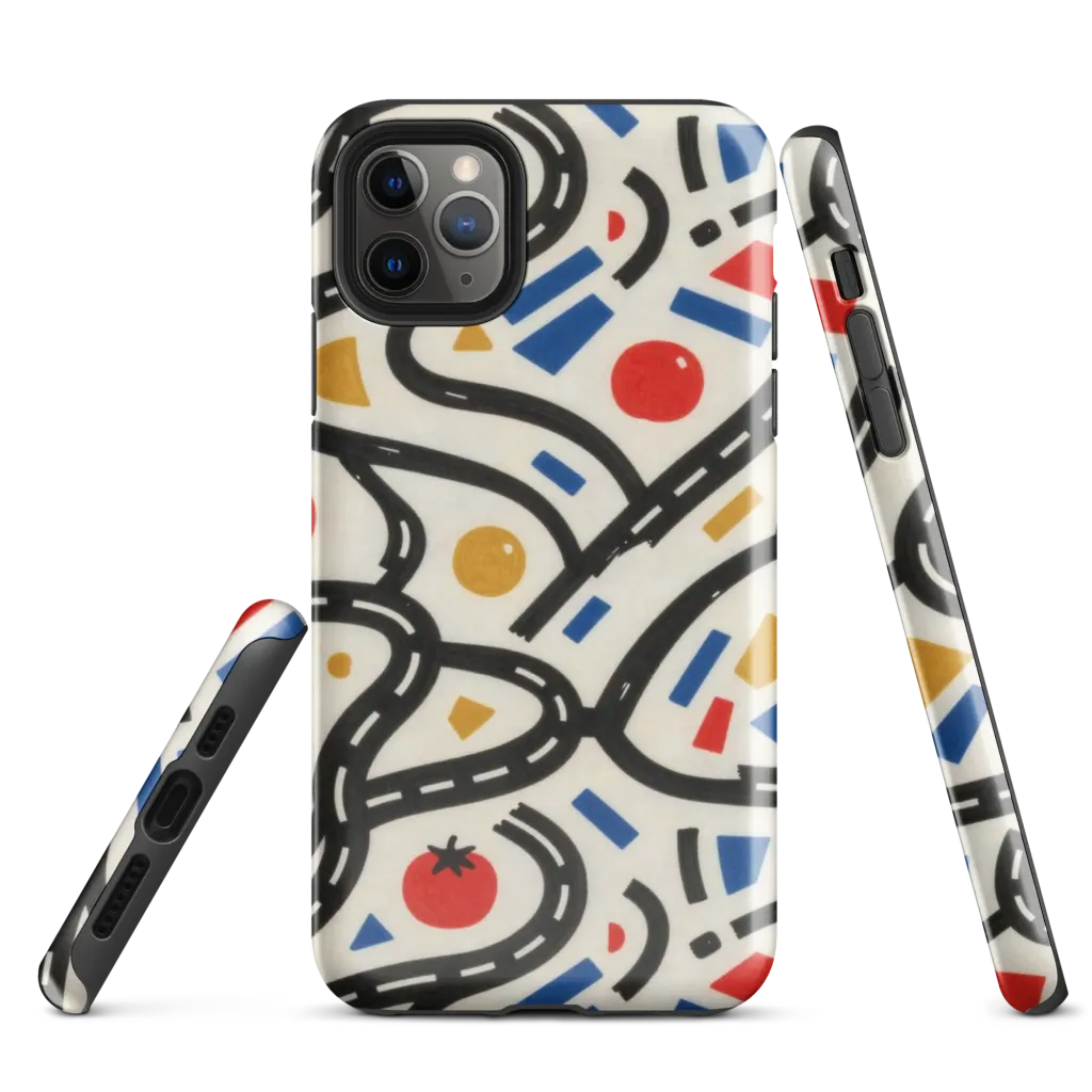 Traffic Jam on Tough Case for iPhone® — Front