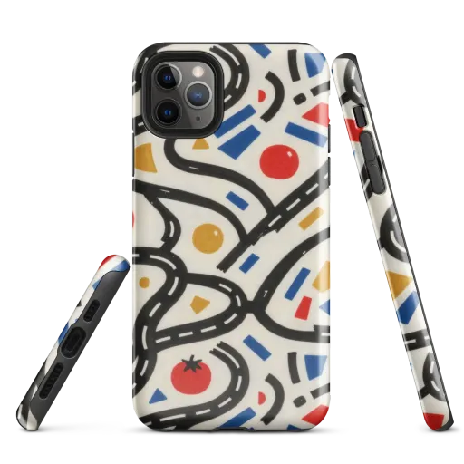 Traffic Jam on a Tough Case for iPhone®