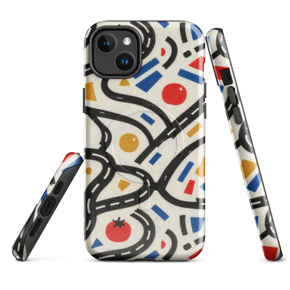 Traffic Jam on MagSafe Tough Case for iPhone® — Front